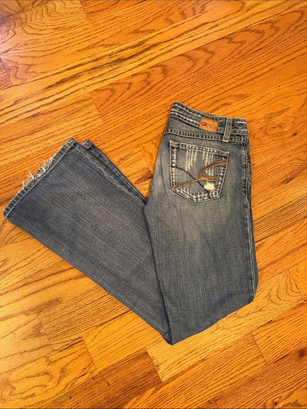 BKE Women's Bootcut Jeans Starlite low rise